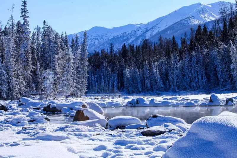 Xinjiang winter  -double lakes 8 days tour
